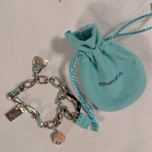 Vintage Tiffany & Co. Sterling Silver Charm Bracelet